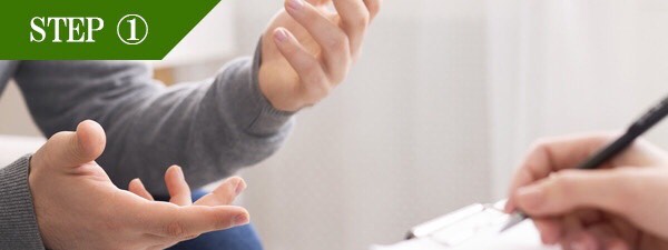 あごヒゲ脱毛Step1